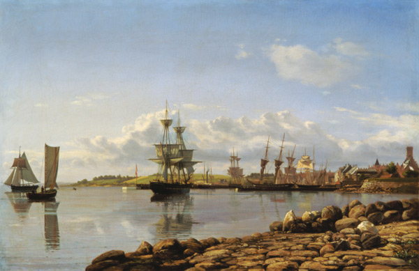 Shipping off a Baltic Port from Carl Johan Larsen
