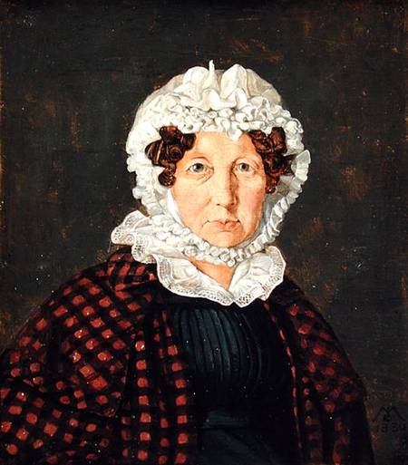 Maria Christine Hubbe from Carl Julius Milde