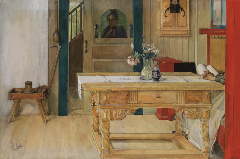 Sunday Rest from Carl Larsson