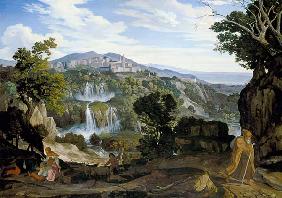 Die Wasserfälle von Tivoli.