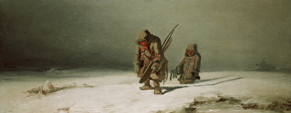 C.Spitzweg, Polargegend (Die Eskimos) from Carl Spitzweg