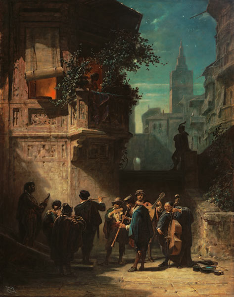 Spanisches Ständchen from Carl Spitzweg