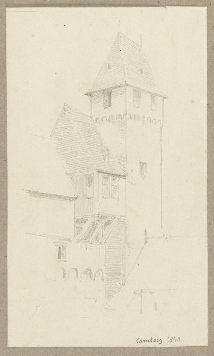 Der Untertorturm in Bad Camberg from Carl Theodor Reiffenstein