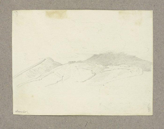 Der Vesuv from Carl Theodor Reiffenstein