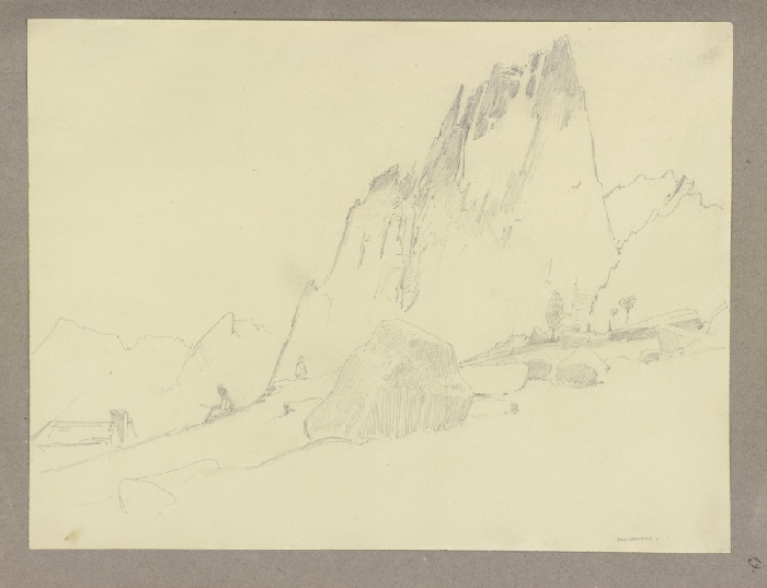 Montenvers bei Chamonix from Carl Theodor Reiffenstein