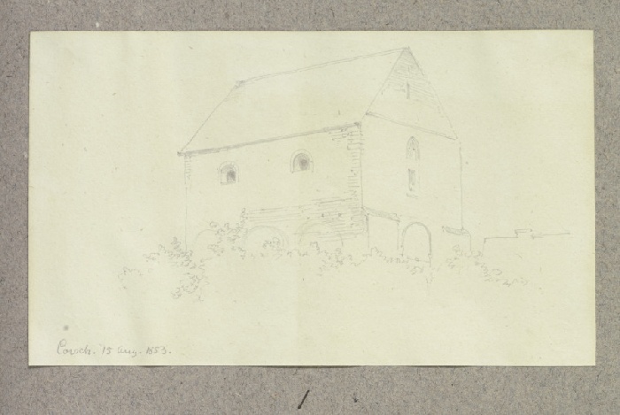 Reste der Klosterkirche in Lorsch from Carl Theodor Reiffenstein
