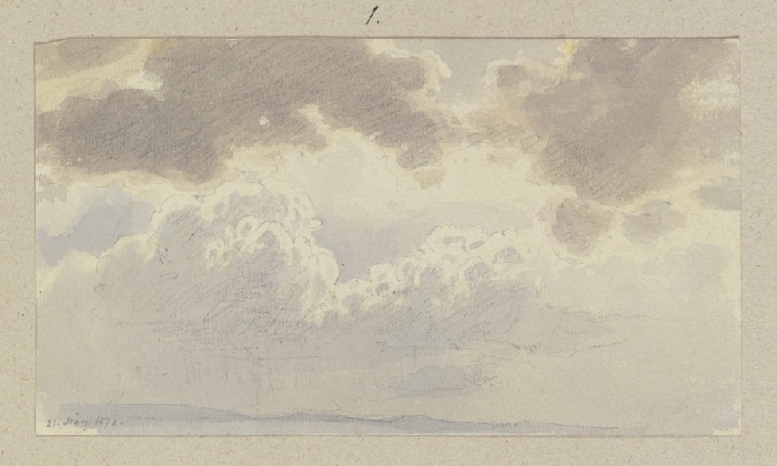 Wolken from Carl Theodor Reiffenstein