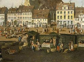 The New Market in Berlin with the Marienkirche c.1770