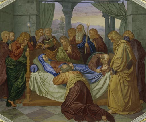 Der Tod der Maria from Carl Vogel von Vogelstein