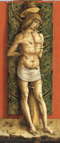 C.Crivelli, Hl.Sebastian from Carlo Crivelli