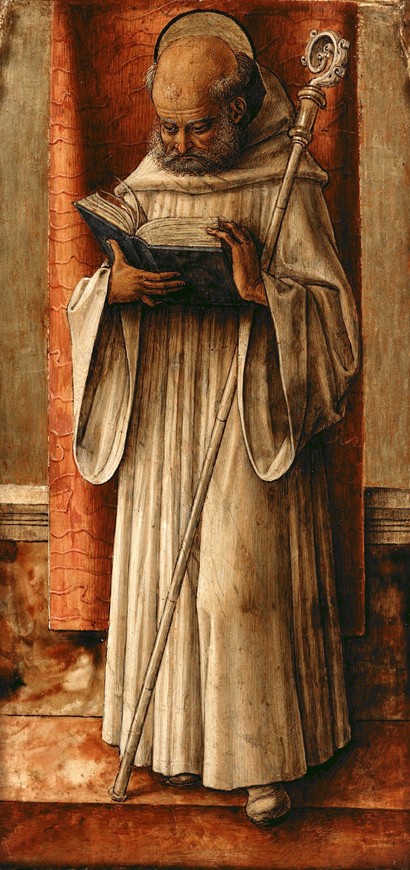 Saint Benedict from Carlo Crivelli