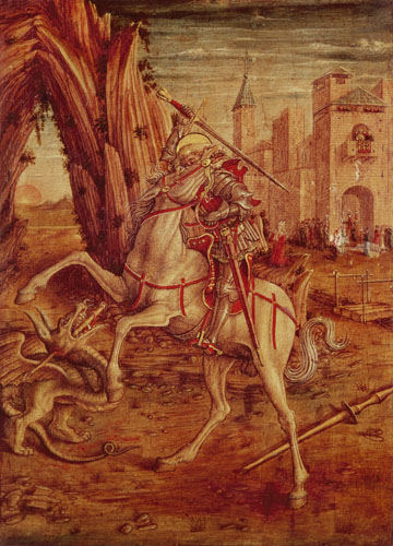 Der heilige Georg und der Drache from Carlo Crivelli