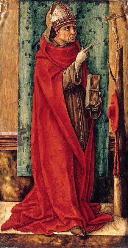 Saint Bonaventure from Carlo Crivelli