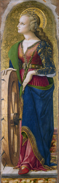 Saint Catherine of Alexandria from Carlo Crivelli