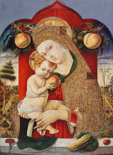 Virgin and Child from Carlo Crivelli