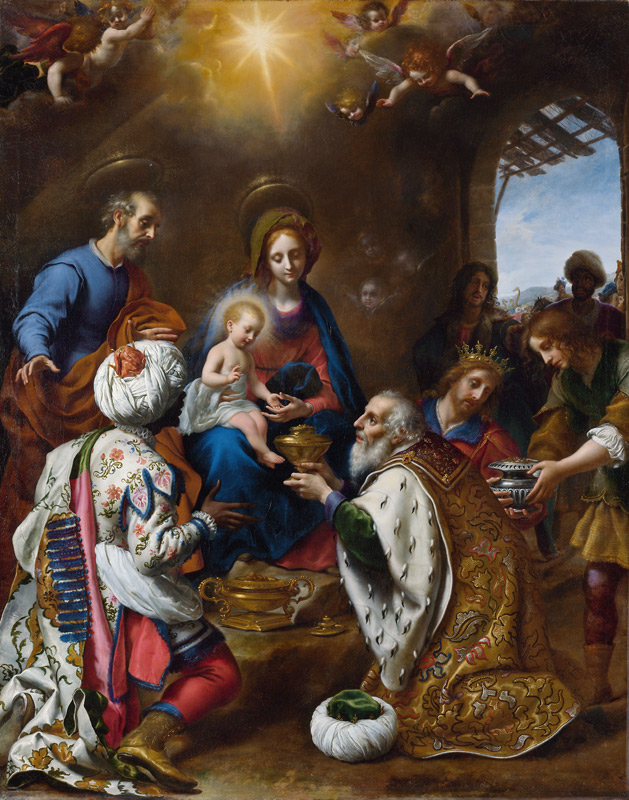 The Adoration of the Magi from Carlo Dolci