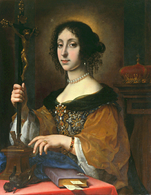 Claudia Felicia, Gemahlin von Leopold, als Galla Placida. from Carlo Dolci