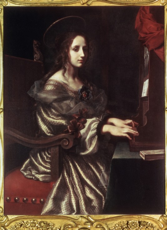 Saint Cecilia from Carlo Dolci