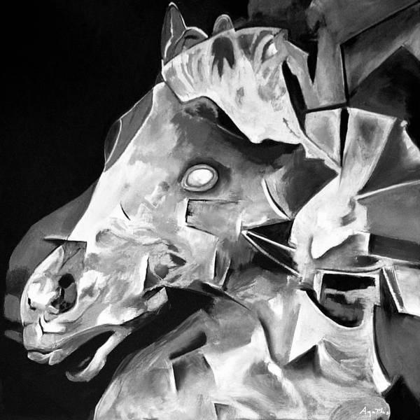 TRANSGEOMETRIC HORSE IN SIENA from Carlo  Franzoso 