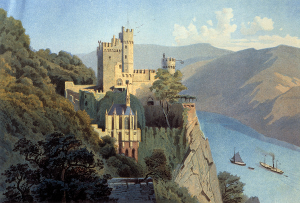 Burg Rheinstein from Carl Philipp Christian Köhler