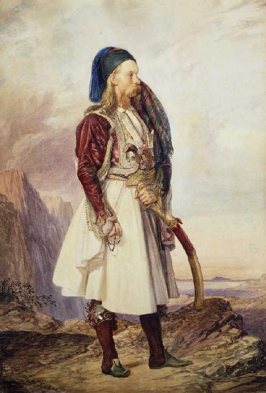 Mann in griechischer Tracht. from Carl von Binzer