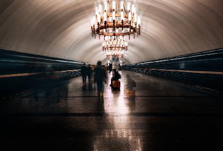 Russische U-Bahn-Station Serie 3/5