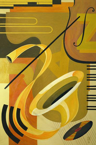 Jazz, 2004 (oil on canvas) 