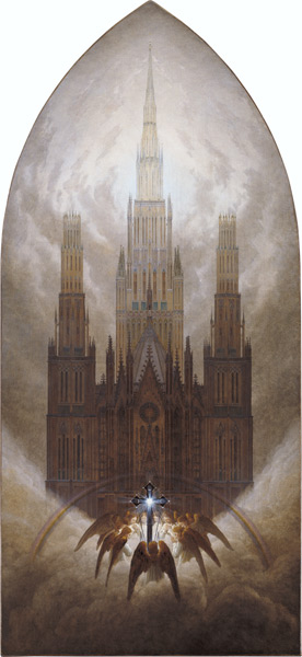 Die Kathedrale from Caspar David Friedrich