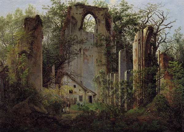 Ruine Eldena from Caspar David Friedrich