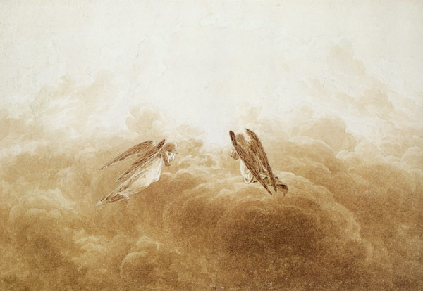 Engel in Anbetung from Caspar David Friedrich
