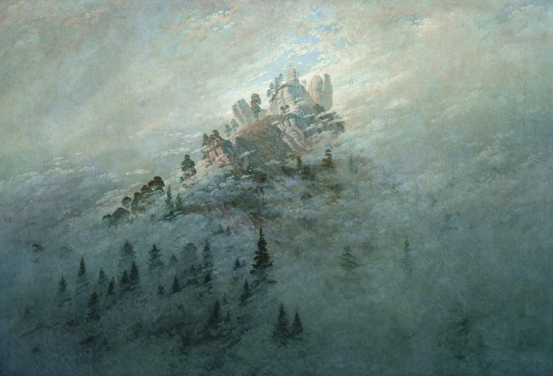 Morgennebel im Gebirge from Caspar David Friedrich