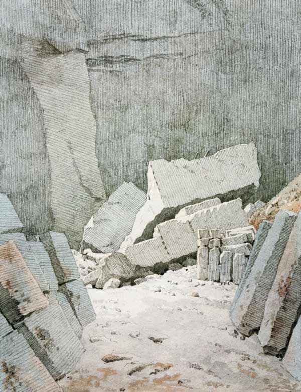 Quarry from Caspar David Friedrich