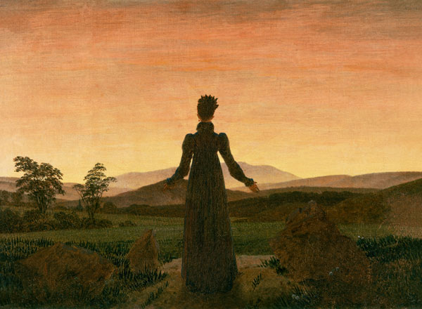 Frau in der Morgensonne from Caspar David Friedrich