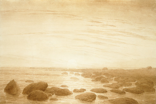 Mondaufgang am Meer from Caspar David Friedrich