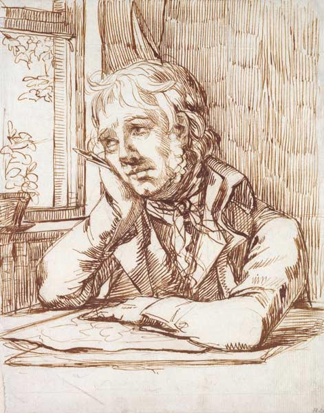 Self Portrait from Caspar David Friedrich