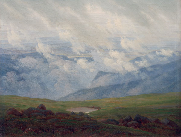 Drifting clouds from Caspar David Friedrich