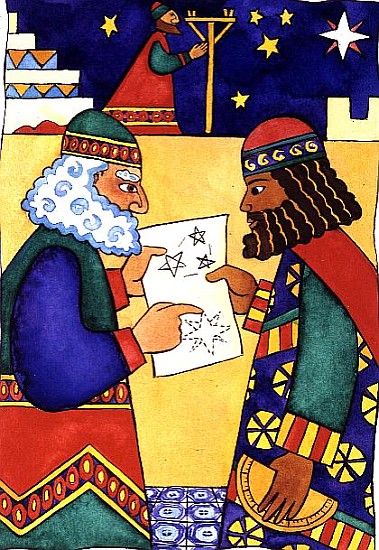 The Wise Men Looking for the Star of Bethlehem  from Cathy  Baxter