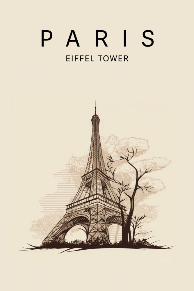 Pariser Eiffelturm from Caz Reason