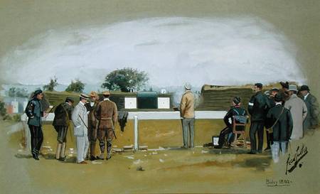 The Pistol Range, Bisley Camp from Cecil Cutler