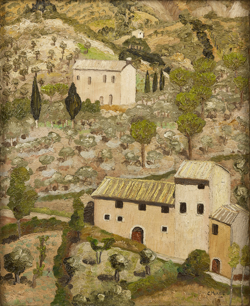 An Italian Landscape from Cedric Morris