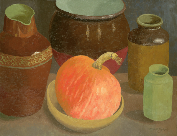 Pumpkin and Pots from Cedric Morris