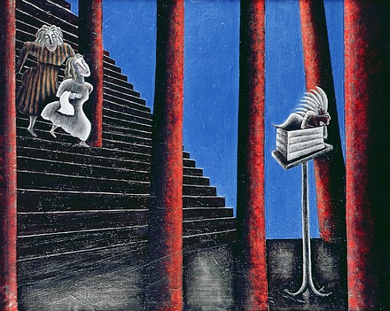 The Enigma of Descent, 1993 (oil on canvas)  from Celia  Washington