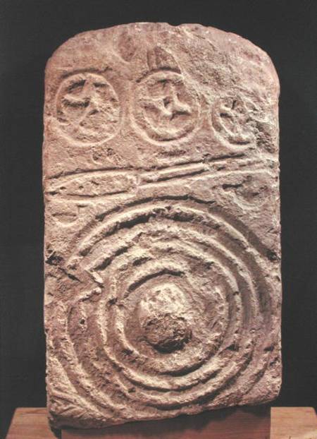 Carved Stele from Celtic