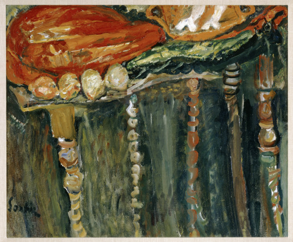  Still-life with a piece from Chaim Soutine