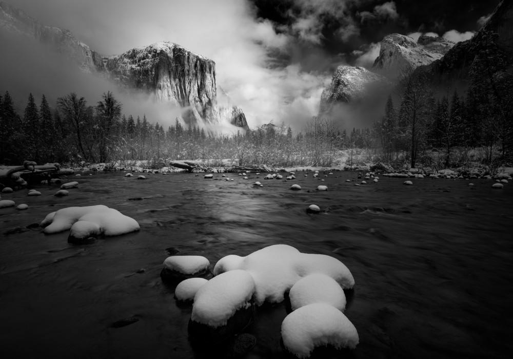 Schnee in Yosemite from Chao Feng 天馬