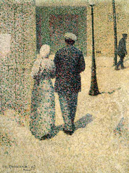 A Couple in the Street from Charles Angrand