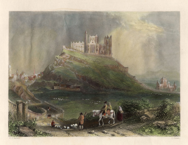 The Rock of Cashel. Cousen from Charles Cousen