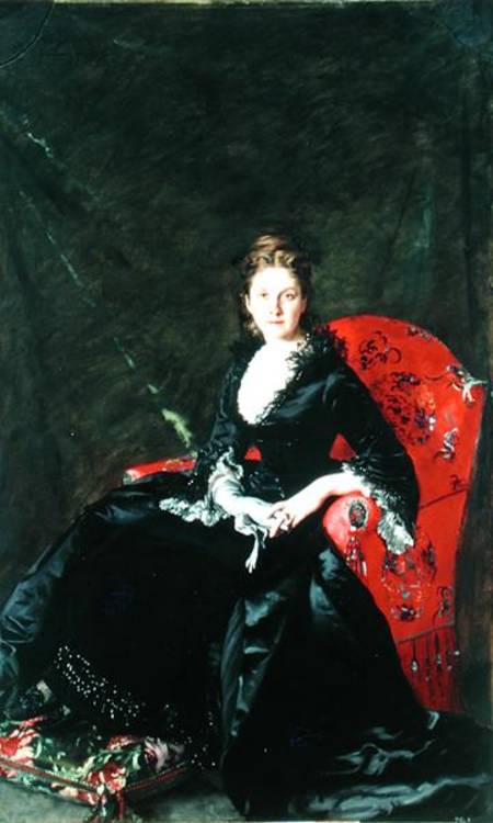 Portrait of Mme N.M. Polovtsova from Charles Durant
