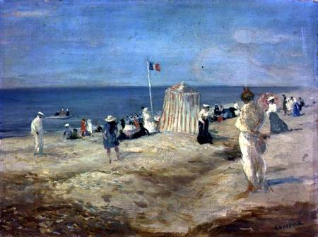 The Beach at Ambleteuse from Charles Edward Conder