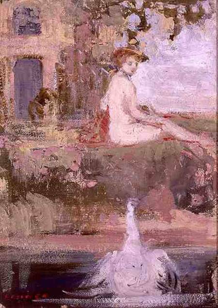 Leda and the Swan from Charles Edward Conder